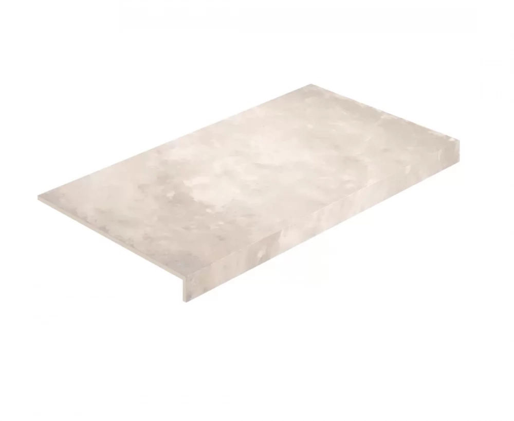 Front step White 33x60 см