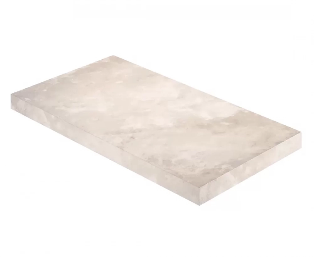 Step corner Dx. White 33x60 см